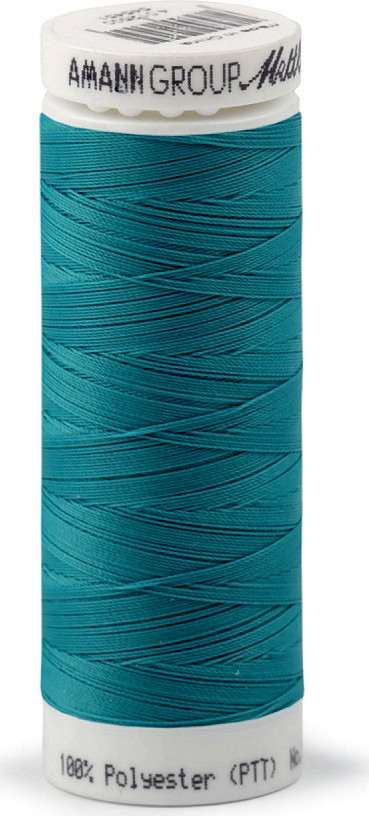 Polyesterové elastické nitě Seraflex Mettler návin 130 m Varianta: 0232 tyrkys, Balení: 5 ks
