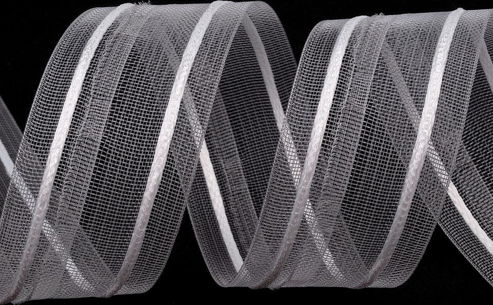 Záclonovka šíře 50 mm tužkové řasení Varianta: transparent, Balení: 50 m
