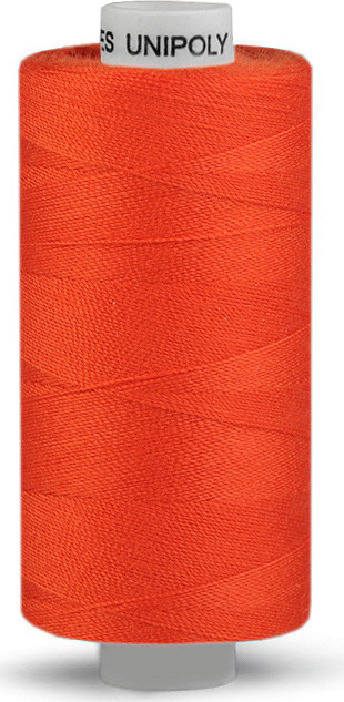 Polyesterové nitě Unipoly návin 500 m Varianta: 226 Red Orange, Balení: 10 ks
