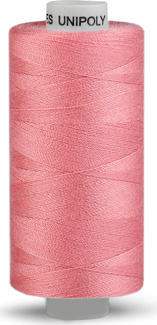 Polyesterové nitě Unipoly návin 500 m Varianta: 372 Powder Pink, Balení: 10 ks