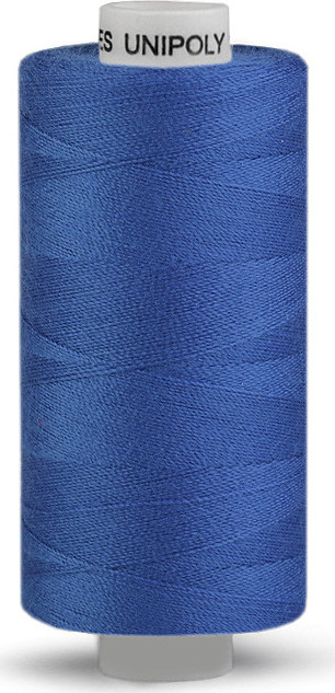 Polyesterové nitě Unipoly návin 500 m Varianta: 545 modrá královská, Balení: 10 ks