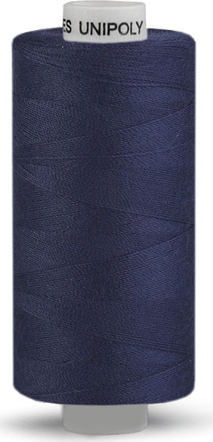 Polyesterové nitě Unipoly návin 500 m Varianta: 539 modrá pařížská, Balení: 10 ks