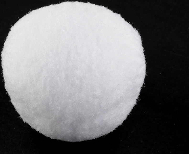 Vatové / sněhové koule Ø7 cm Varianta: 1 (7 cm) bílá sněhová, Balení: 10 ks