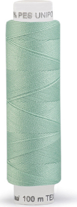 Polyesterové nitě Unipoly návin 100 m Varianta: 672 Green Ash, Balení: 10 ks