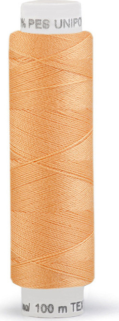 Polyesterové nitě Unipoly návin 100 m Varianta: 134 Light Mimosa, Balení: 10 ks