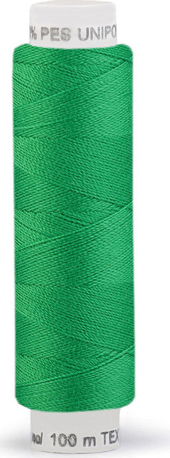 Polyesterové nitě Unipoly návin 100 m Varianta: 617 green turmaline dark, Balení: 10 ks