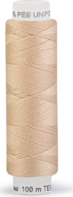 Polyesterové nitě Unipoly návin 100 m Varianta: 720 Summer Melon, Balení: 10 ks