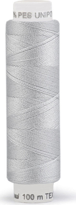 Polyesterové nitě Unipoly návin 100 m Varianta: 850 Vaporous Gray, Balení: 10 ks