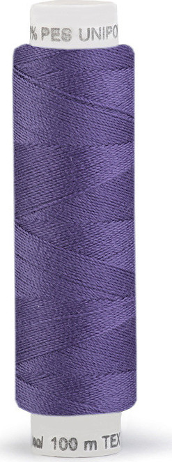 Polyesterové nitě Unipoly návin 100 m Varianta: 534 violetto, Balení: 10 ks