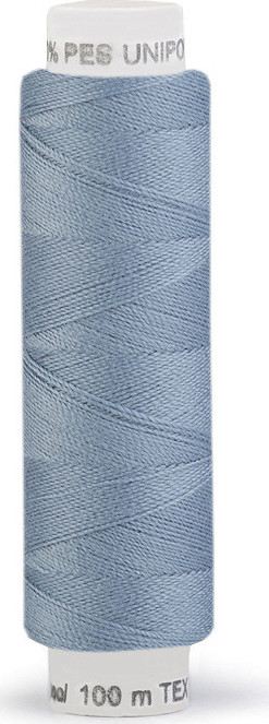 Polyesterové nitě Unipoly návin 100 m Varianta: 584 Ashley Blue, Balení: 10 ks
