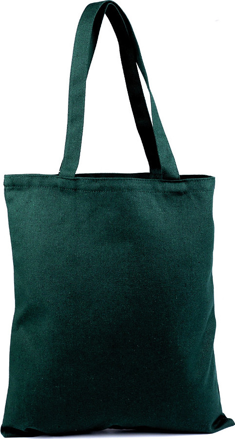 Textilní taška bavlněná k dotvoření 35x39 cm Varianta: 1 (021) černá, Balení: 10 ks