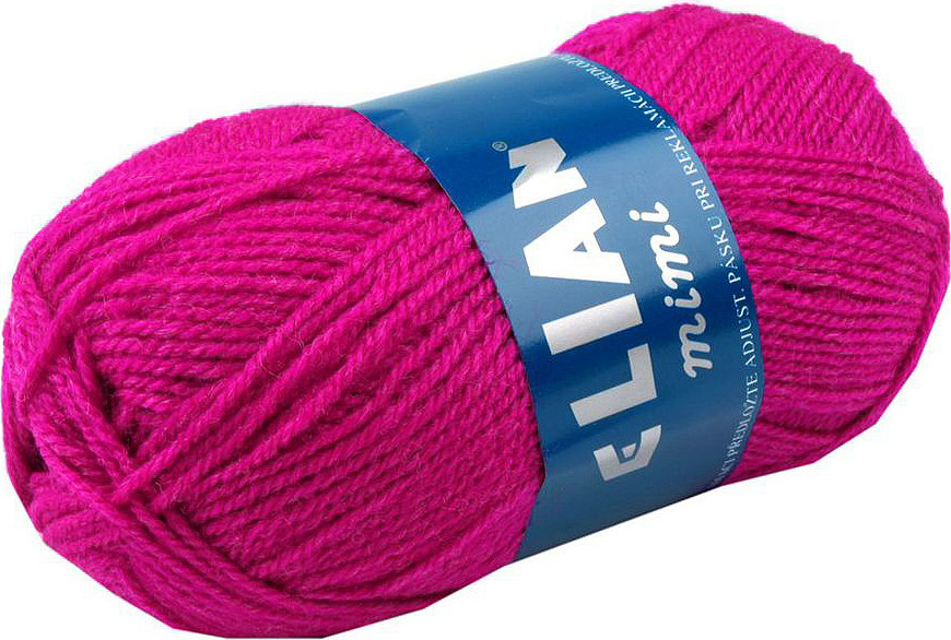 Pletací příze Mimi 50 g Varianta: 7 (134) pink, Balení: 1 ks