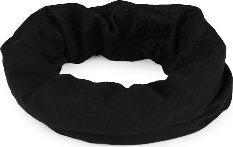 Multifunkční šátek pružný, bezešvý, jednobarevný Varianta: 5 šedá, Balení: 1 ks