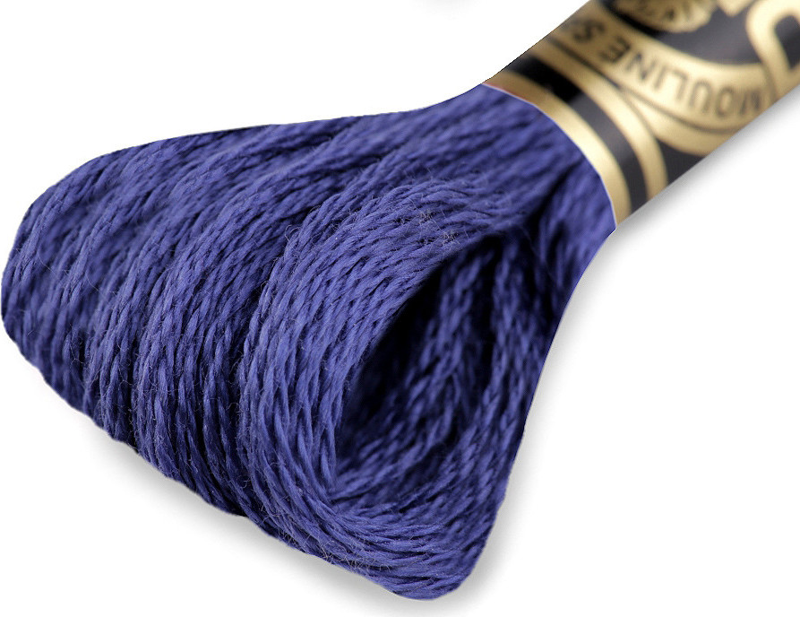 Vyšívací příze DMC Mouliné Spécial Cotton Varianta: 158 Mazarine Blue, Balení: 1 ks