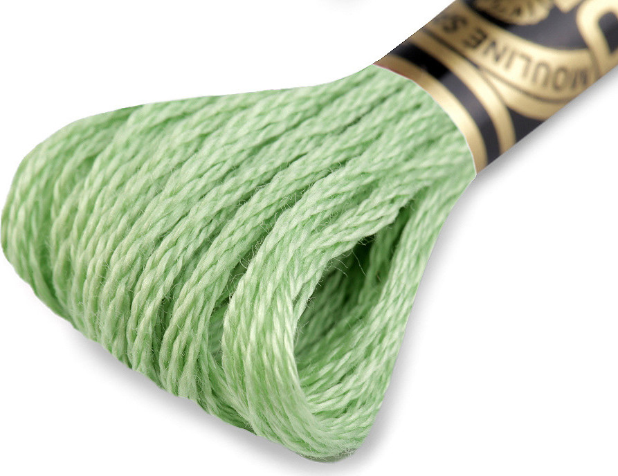 Vyšívací příze DMC Mouliné Spécial Cotton Varianta: 164 zelená sv., Balení: 1 ks
