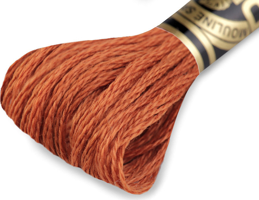 Vyšívací příze DMC Mouliné Spécial Cotton Varianta: 301 Bombay Brown, Balení: 1 ks