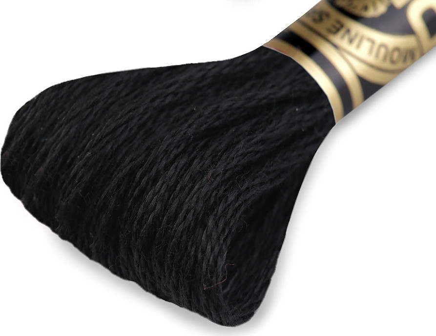 Vyšívací příze DMC Mouliné Spécial Cotton Varianta: 310 Black, Balení: 1 ks
