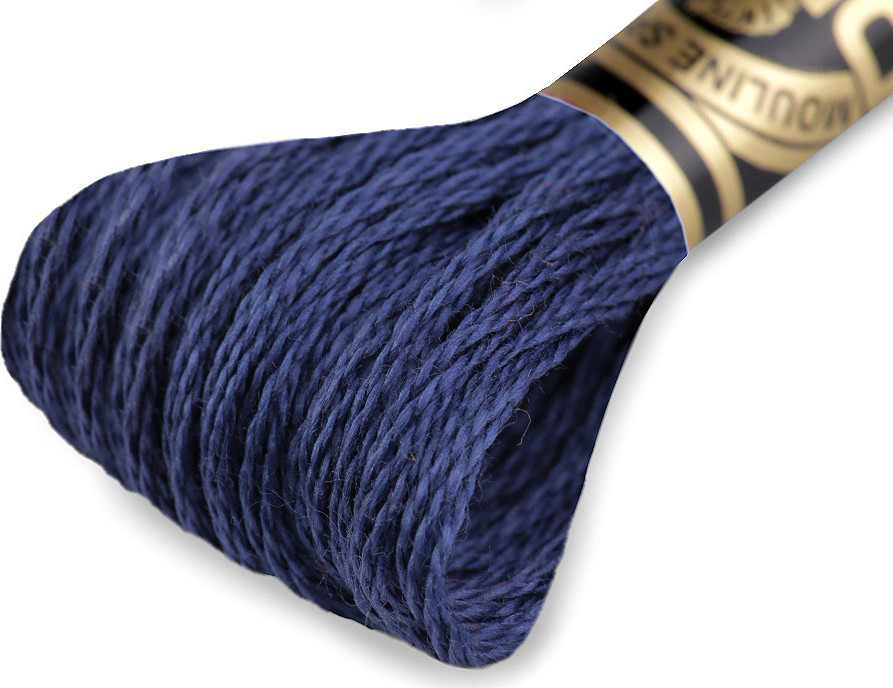 Vyšívací příze DMC Mouliné Spécial Cotton Varianta: 336 Mood Indigo, Balení: 1 ks