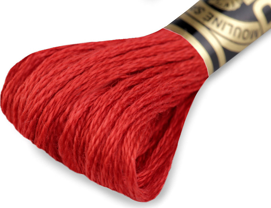 Vyšívací příze DMC Mouliné Spécial Cotton Varianta: 349 červená, Balení: 1 ks
