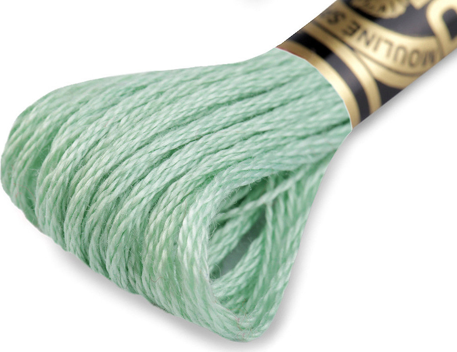 Vyšívací příze DMC Mouliné Spécial Cotton Varianta: 564 zelená past.sv., Balení: 1 ks
