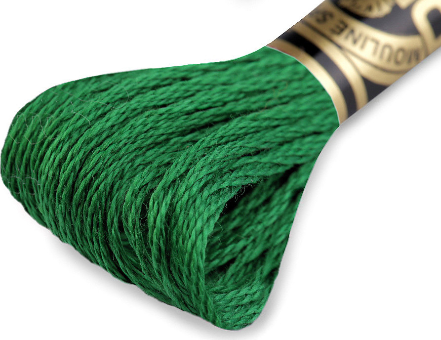 Vyšívací příze DMC Mouliné Spécial Cotton Varianta: 699 Fern Green, Balení: 1 ks