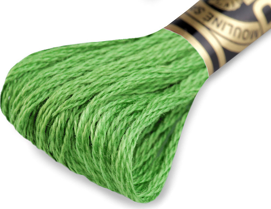 Vyšívací příze DMC Mouliné Spécial Cotton Varianta: 703 zelená sv., Balení: 1 ks
