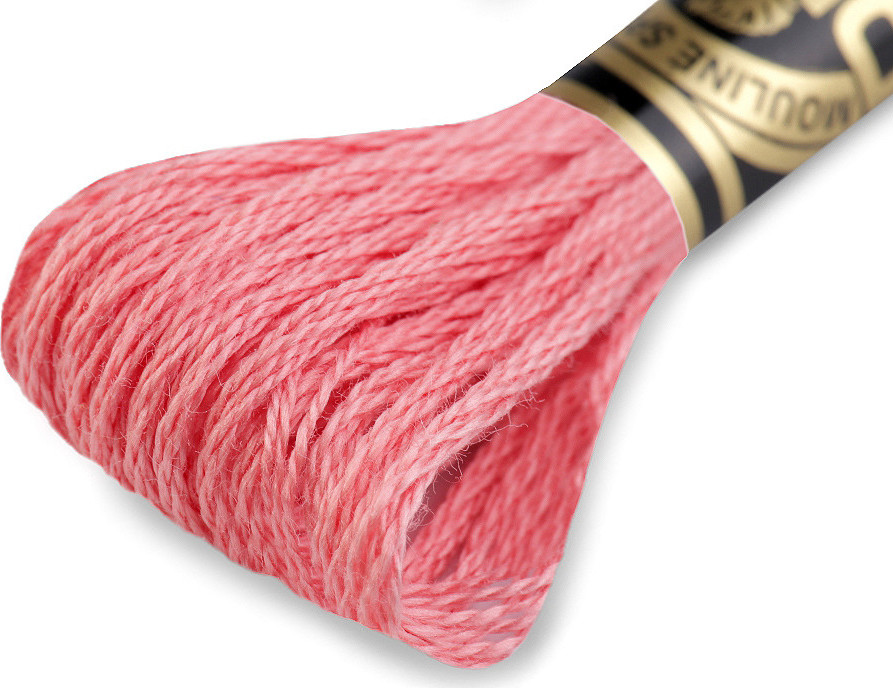 Vyšívací příze DMC Mouliné Spécial Cotton Varianta: 760 růžová střední, Balení: 1 ks