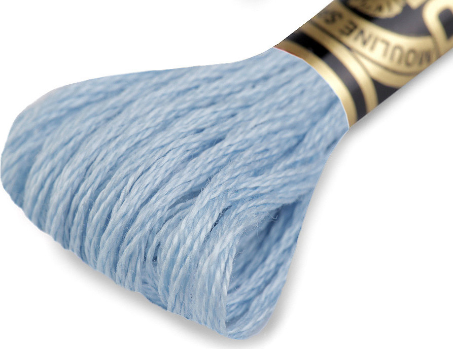 Vyšívací příze DMC Mouliné Spécial Cotton Varianta: 827 Dream Blue, Balení: 1 ks