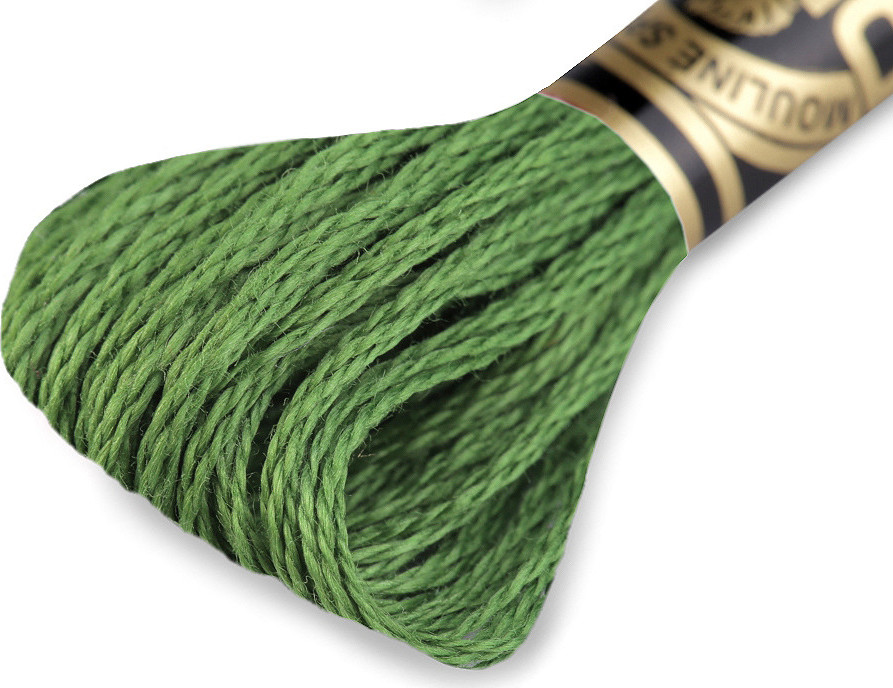 Vyšívací příze DMC Mouliné Spécial Cotton Varianta: 904 zelená trávová, Balení: 1 ks