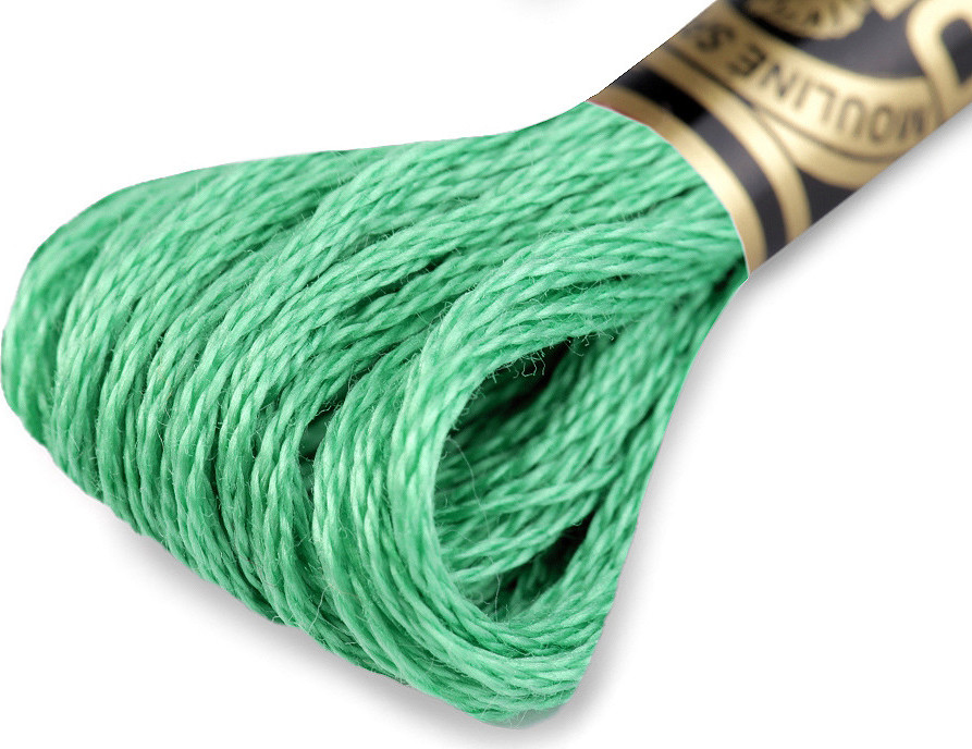 Vyšívací příze DMC Mouliné Spécial Cotton Varianta: 912 Poison Green, Balení: 1 ks