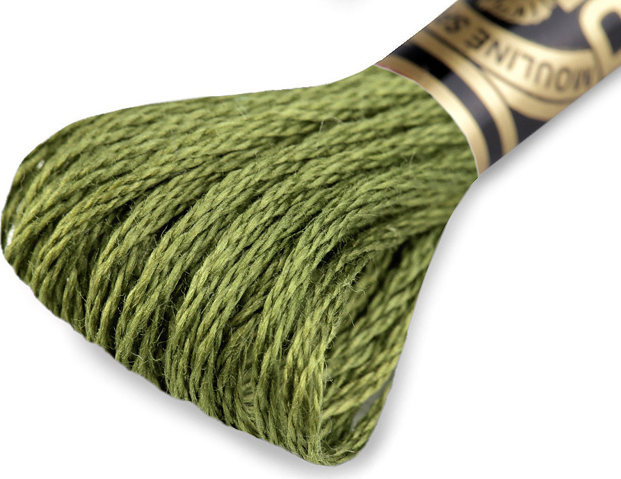 Vyšívací příze DMC Mouliné Spécial Cotton Varianta: 937 Fluorite Green, Balení: 1 ks