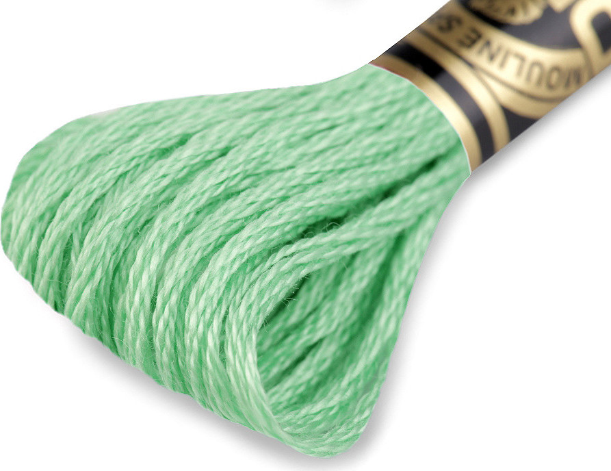 Vyšívací příze DMC Mouliné Spécial Cotton Varianta: 954 zelená pastel sv, Balení: 1 ks