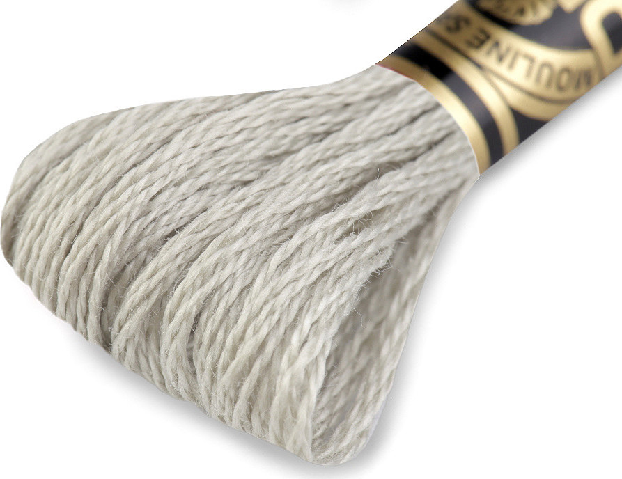 Vyšívací příze DMC Mouliné Spécial Cotton Varianta: 3024 nikl, Balení: 1 ks