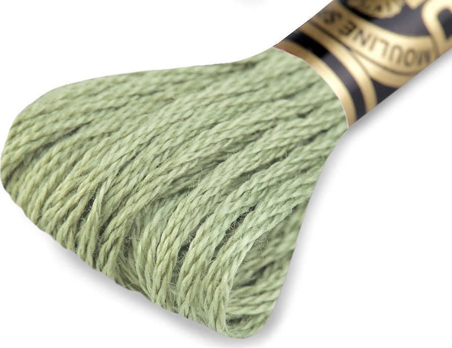 Vyšívací příze DMC Mouliné Spécial Cotton Varianta: 3053 Sap Green, Balení: 1 ks
