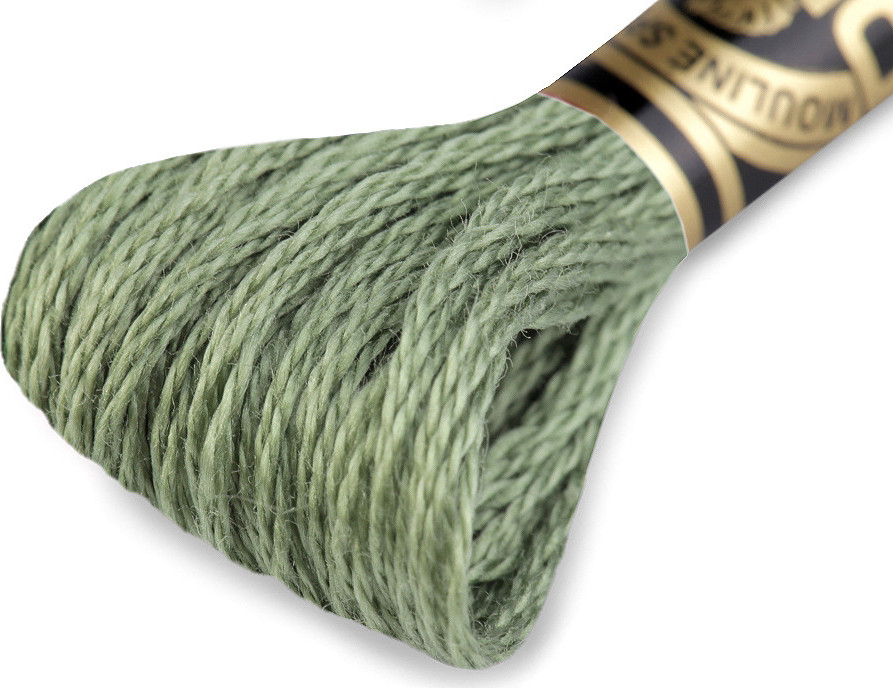 Vyšívací příze DMC Mouliné Spécial Cotton Varianta: 3363 Piquant Green, Balení: 1 ks