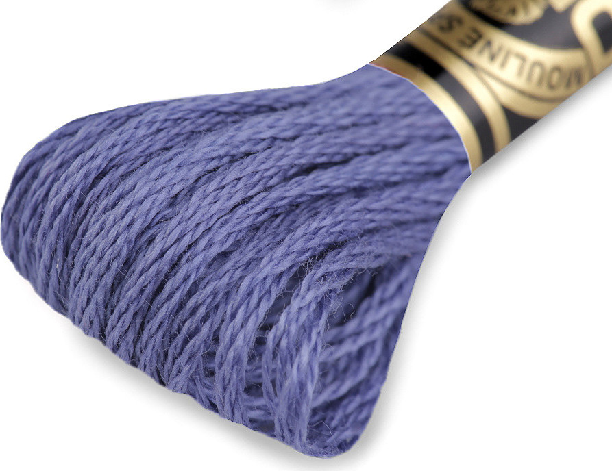 Vyšívací příze DMC Mouliné Spécial Cotton Varianta: 3807 Light violetto, Balení: 1 ks
