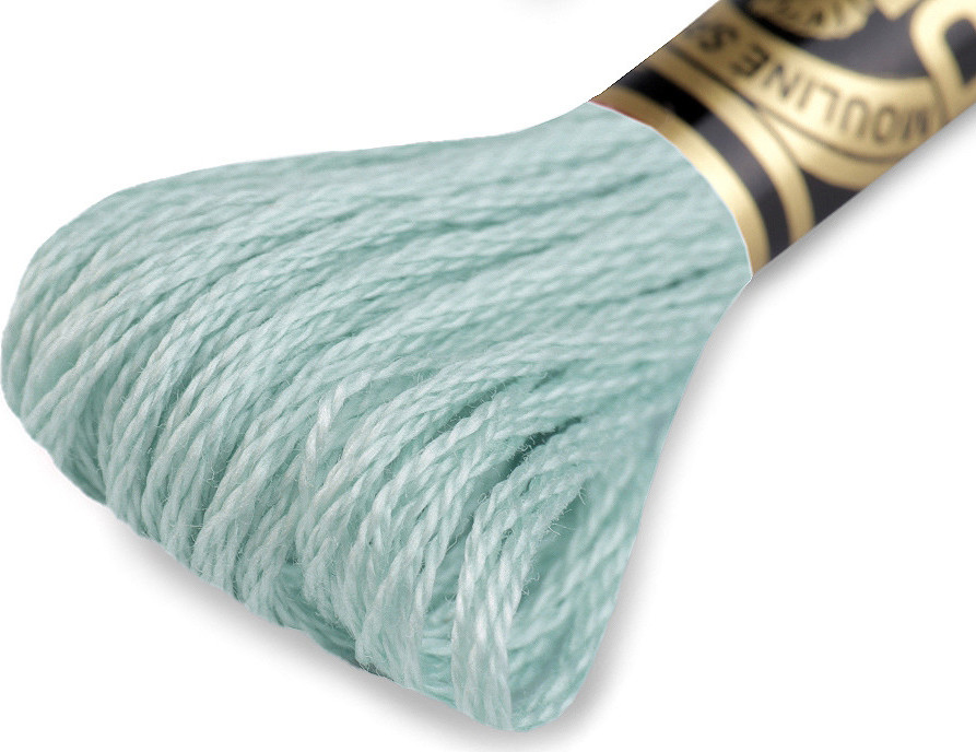 Vyšívací příze DMC Mouliné Spécial Cotton Varianta: 3813 tyrkys juka, Balení: 1 ks