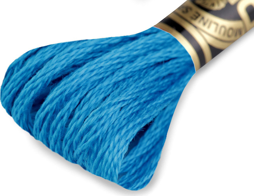 Vyšívací příze DMC Mouliné Spécial Cotton Varianta: 3844 Blue Danube, Balení: 1 ks