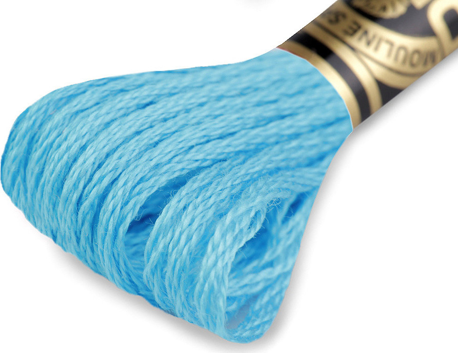 Vyšívací příze DMC Mouliné Spécial Cotton Varianta: 3846 Baby Blue, Balení: 1 ks