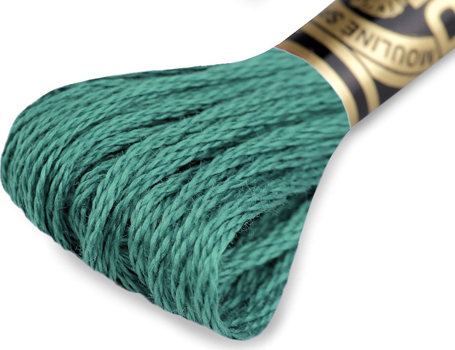 Vyšívací příze DMC Mouliné Spécial Cotton Varianta: 3848 Cadmium Green, Balení: 1 ks