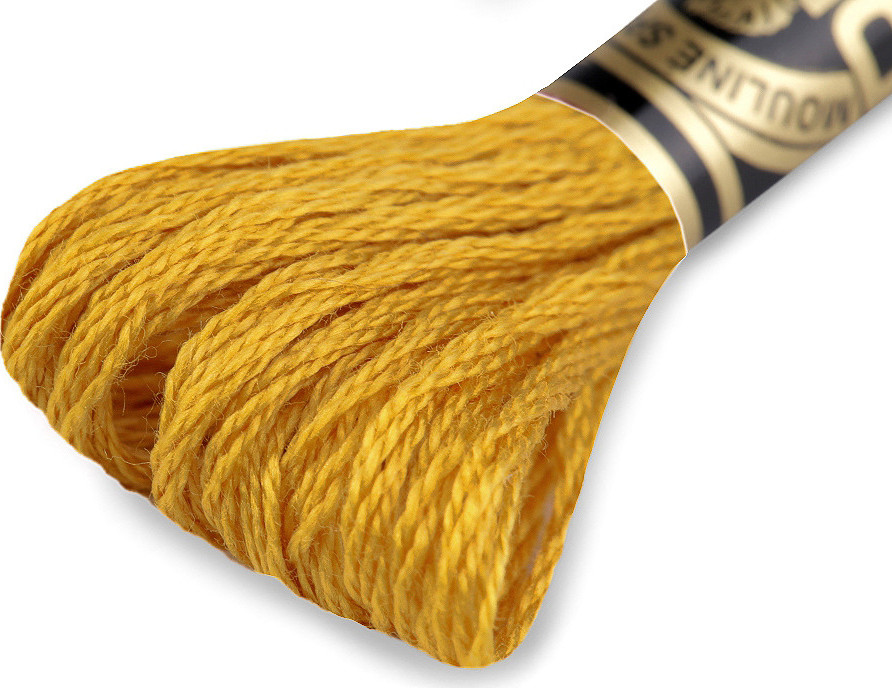 Vyšívací příze DMC Mouliné Spécial Cotton Varianta: 3852 Dark Golden Rod, Balení: 1 ks