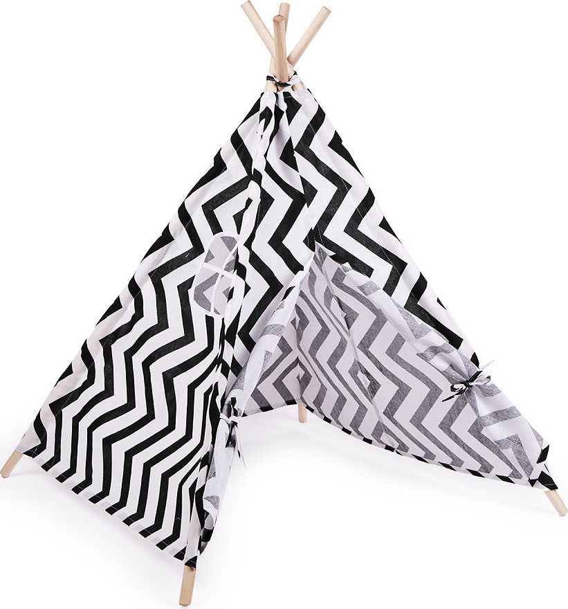 Stan dětský Teepee 80x80x95 cm Varianta: 4 modrá pomněnková, Balení: 1 ks