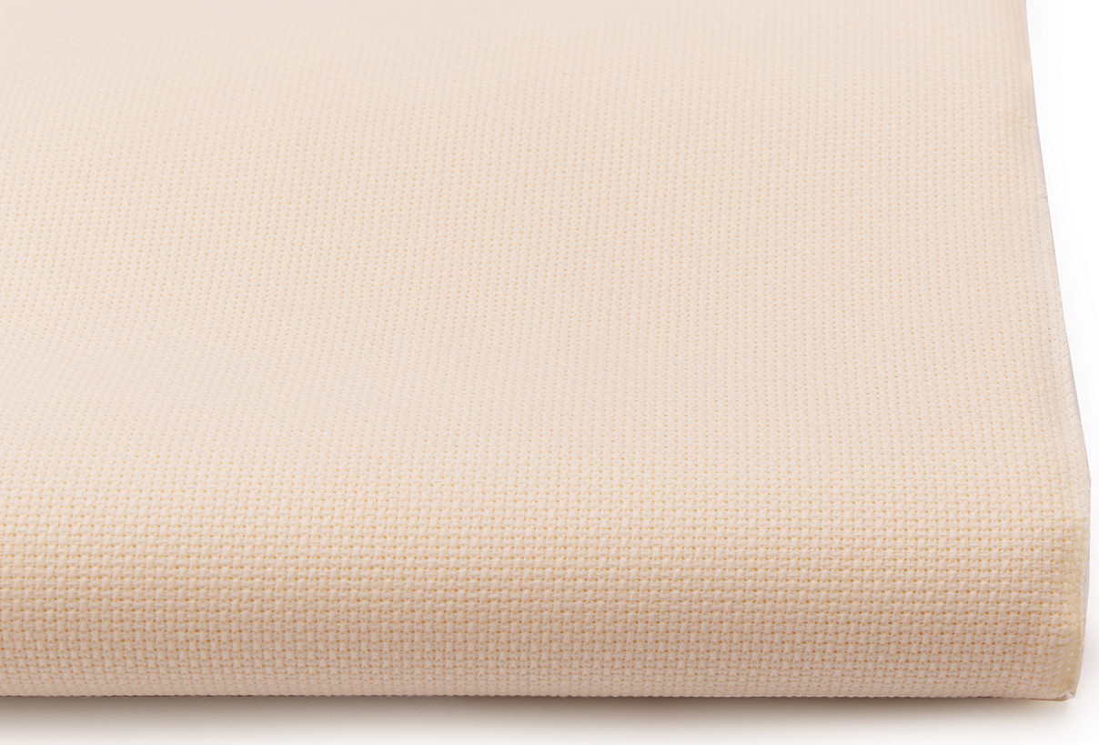 Vyšívací tkanina Kanava šíře 140 cm 54 oček Varianta: 1 ecru, Balení: 1 m