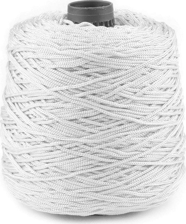 Pletací příze Thay, macrame 500 g Varianta: 9 (1) bílá, Balení: 1 ks