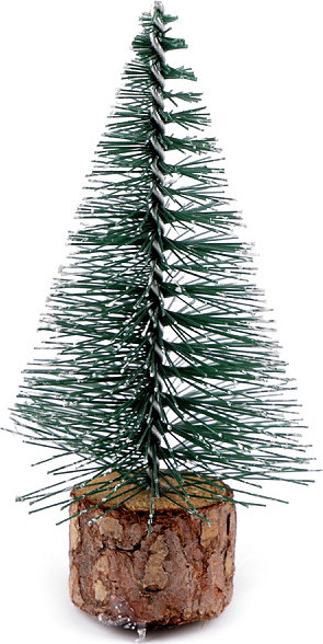 Dekorace vánoční stromeček Varianta: 2 zelená, Balení: 1 ks