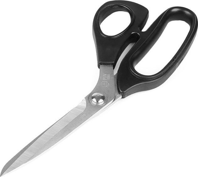 Krejčovské nůžky PIN délka 21 cm Varianta: černá, Balení: 1 ks