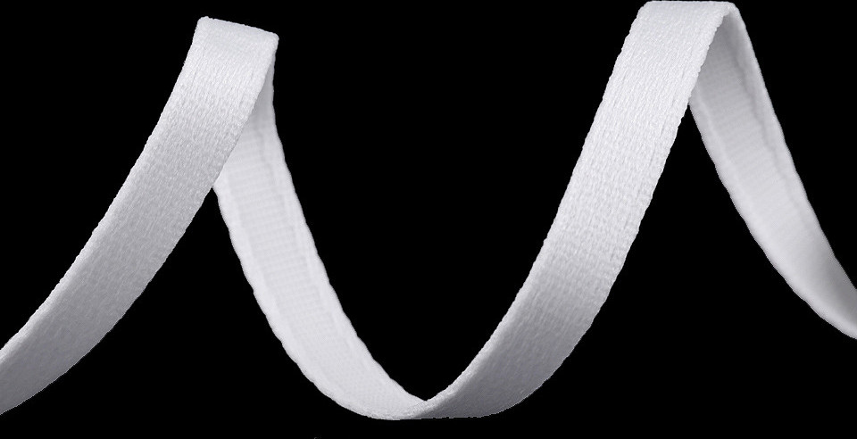 Tunel na kostice prádlový šíře 10 mm Varianta: 1 bílá, Balení: 1 m