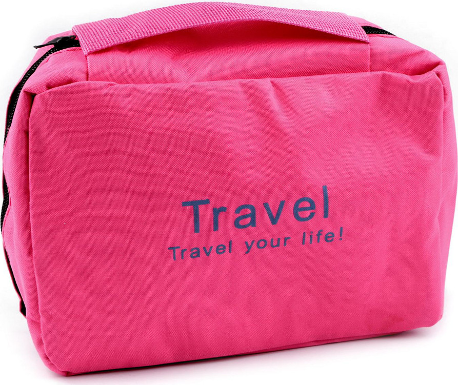 Kosmetická taška / závěsný organizér 16x22 cm Varianta: 2 pink, Balení: 1 ks