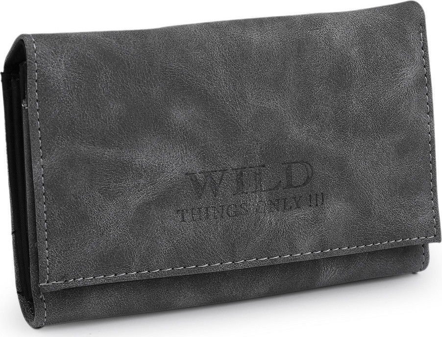 Dámská peněženka 10x15 cm Varianta: 4 šedá tmavá, Balení: 1 ks
