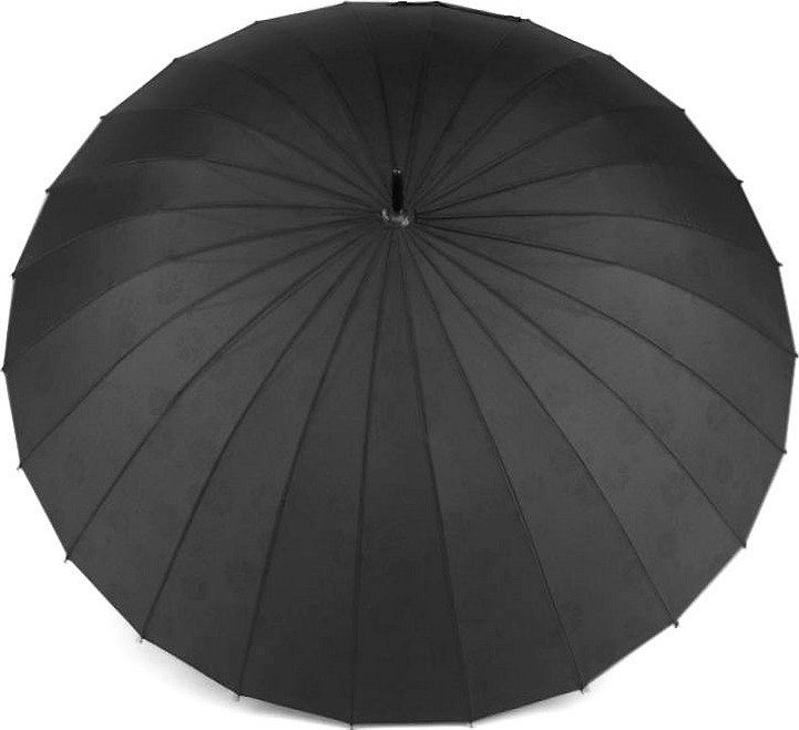 Dámský deštník kouzelný s květy Varianta: 16 černá, Balení: 1 ks